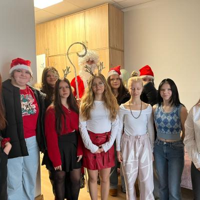 Wizyta Szkolnego Koła Wolontariatu przy ZSP nr 2 w Bełchatowie